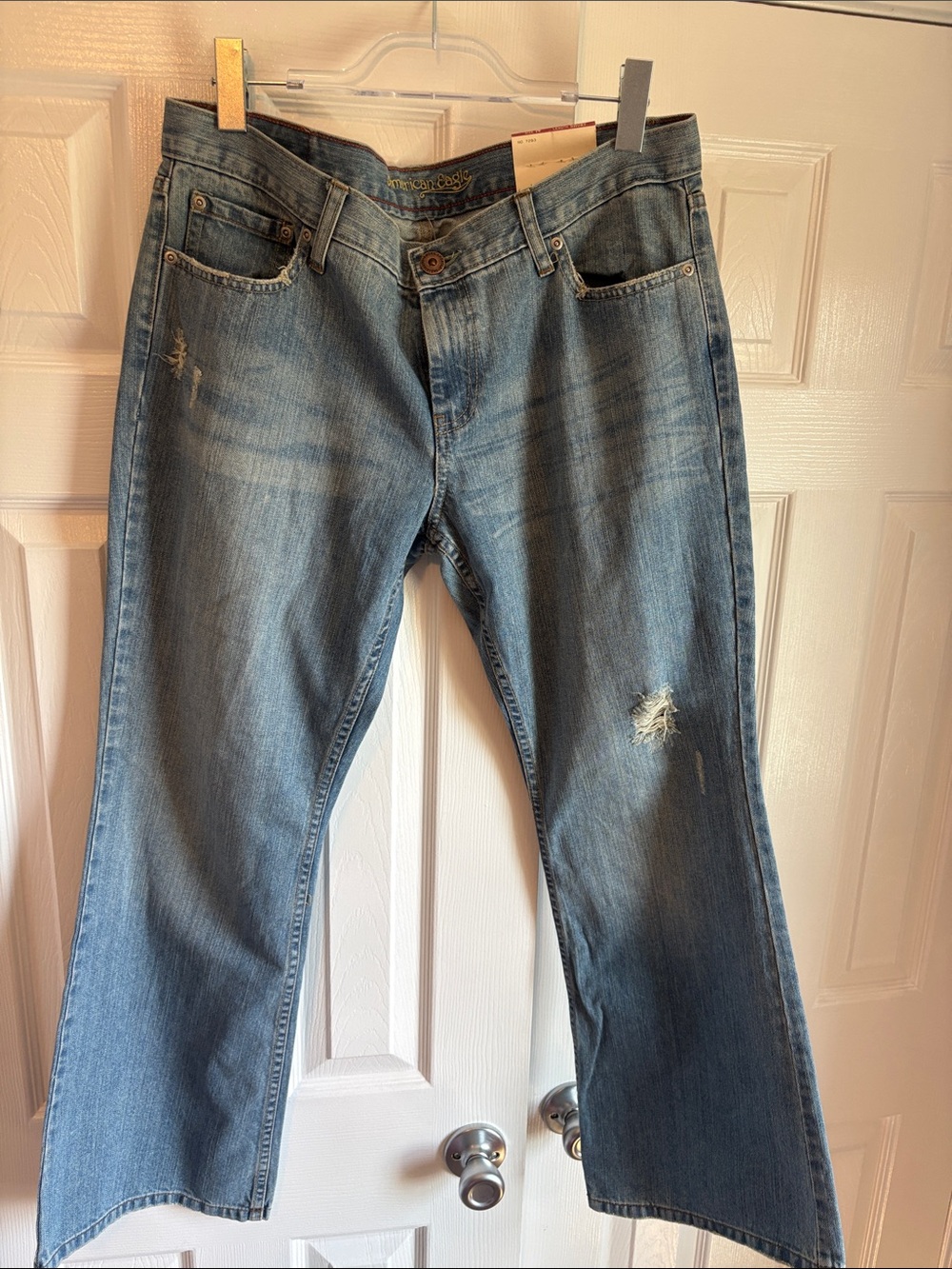 American Eagle Vintage Y2K Hipster Low Rise Bootcut Jeans - 14 Short/Petite NWT